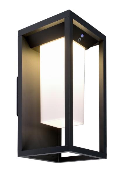 Solaraufbauleuchte - Samas Solar Motion, 2,2 W, 3000 K, Grau