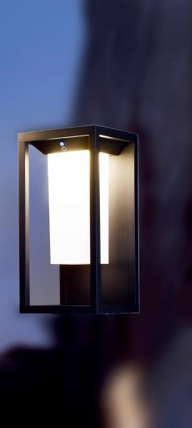 Solaraufbauleuchte - Samas Solar Motion, 2,2 W, 3000 K, Grau