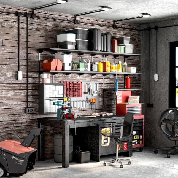 Decken- und Wandaufbauleuchte - Sotano, 4,5/7,5 W, 3000/4000 K, Schwarz