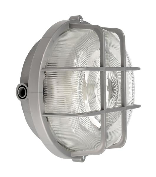 Decken- und Wandaufbauleuchte - Sotano Retro, Round, 1x max. 60 W E27, Grau