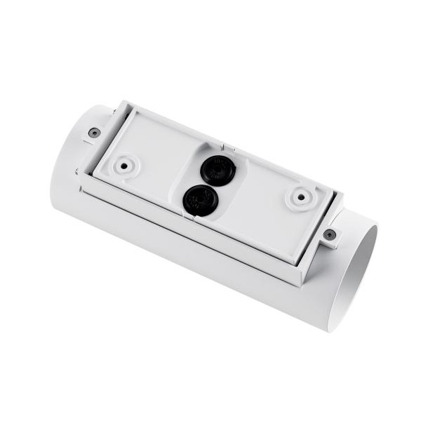 Wandaufbauleuchte - Can IP65 up & down, 2x 7,5 W GU10, Weiß