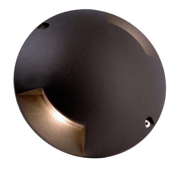 Bodenaufbauleuchte - Helios II, 3,8 W, 3000 K, Dunkelgrau