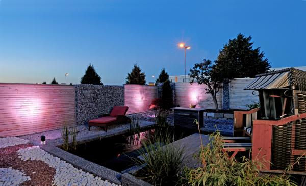 Fluter - Colt, 16W, RGB/3000 K, Schwarz