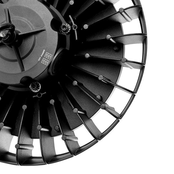 Hallenstrahler - Highbay Basic, 210/160/110W, DALI, 4000/4500/5700K, Schwarz