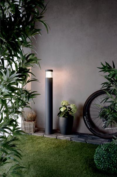 Pollerleuchte - Ortis 1000 mm, 16 W, 3000 K, Grau