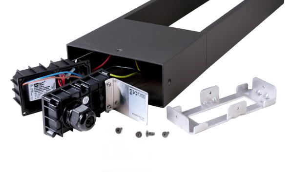 Pollerleuchte - Cata VI 1000 mm, 4 W, 3000 K, dunkelgrau