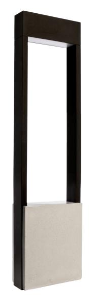 Pollerleuchte - Chertan 600 mm, 13 mm, 3000 K, Grau