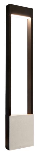 Pollerleuchte - Chertan 1000 mm, 13 mm, 3000 K, Grau