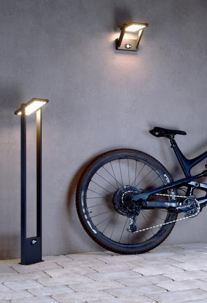 Solaraufbauleuchte - Solar Premium Motion I 1000 mm, 1,6 W, 3200 K, Grau