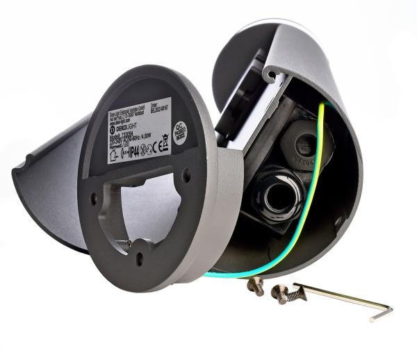 Energieverteiler - Arawan 480 mm, 3680 W, 4,8 W, 3000 K, Grau