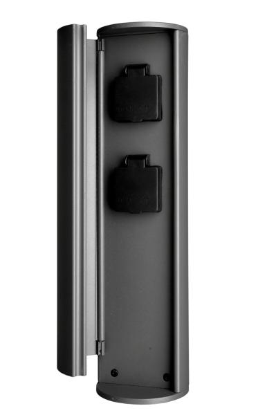 Energieverteiler - Arawan 400 mm, 3680 W, Grau