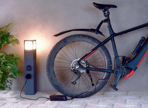 Energieverteiler - Facado Socket 650 mm, 1x max. 20 W E27, Dunkelgrau