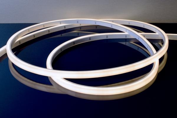 LED Stripe - D Flex Line Top-View, Neon, 24V-10W, 3000K, 5m, PU