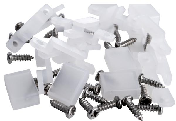 Mechanisches Montagezubehör - Montageset für IP65/IP67 Stripes mit Außenmaß 8-10 mm