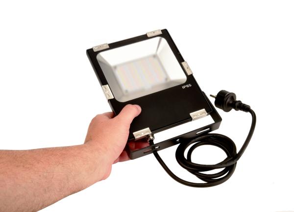 Fluter - RF-smart, Flood, 30 W, RGB+2700-6500 K, Schwarz