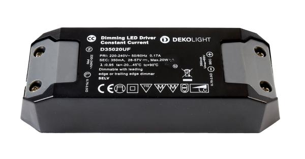 Netzgerät (CC, DC) dimmbar - BASIC, DIM, CC, D35020UF/20W