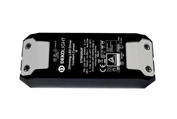 Netzgerät (CC, DC) dimmbar - BASIC, DIM, CC, D70020UF/20W