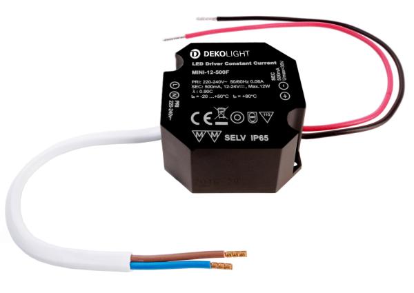 Netzgerät (CC, DC) dimmbar - OCTO, DIM, CC, RSM-12-500T/12W