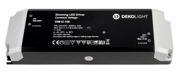 Netzgerät (CV, DC) dimmbar - BASIC, DIM, CV, 12 V 34-100 W