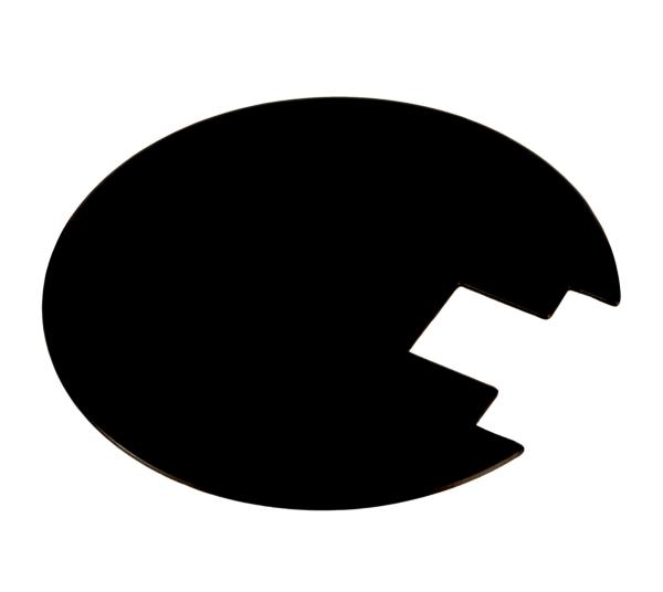 Mechanisches Systemzubehör - Abdeckung Hinten Schwarz für Serie Uni II Mini