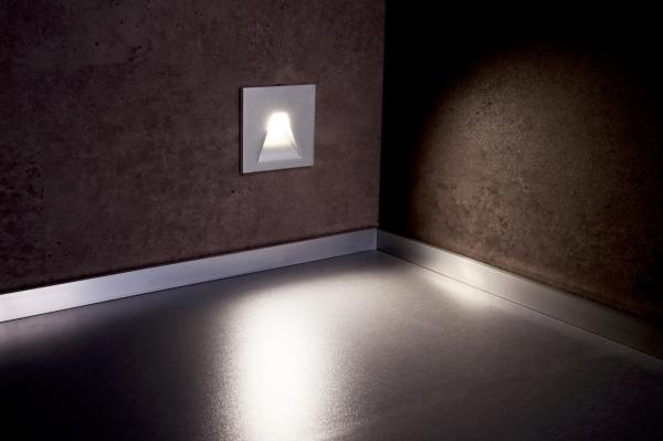 Mechanisches Systemzubehör - Abdeckung eckig Hellgrau Winkel für Alwaid