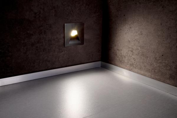 Mechanisches Systemzubehör - Abdeckung eckig schwarz Winkel für Alwaid