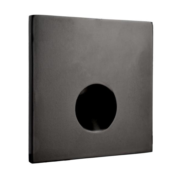Mechanisches Systemzubehör - Abdeckung eckig schwarz Auge für Alwaid