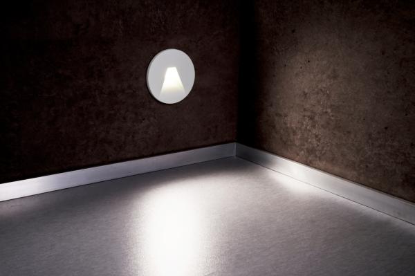 Mechanisches Systemzubehör - Abdeckung rund weiß Winkel für Alwaid