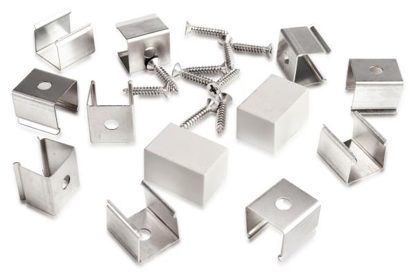 Mechanisches Systemzubehör - Montageset für D Flex Line 12,0 x 20,0 mm