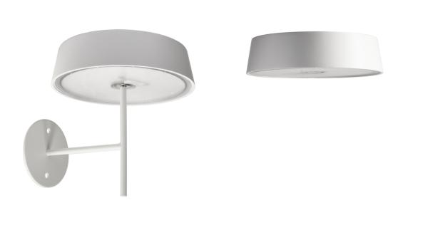 Mechanisches Systemzubehör - Wandhalter für Magnetleuchte Miram Weiß