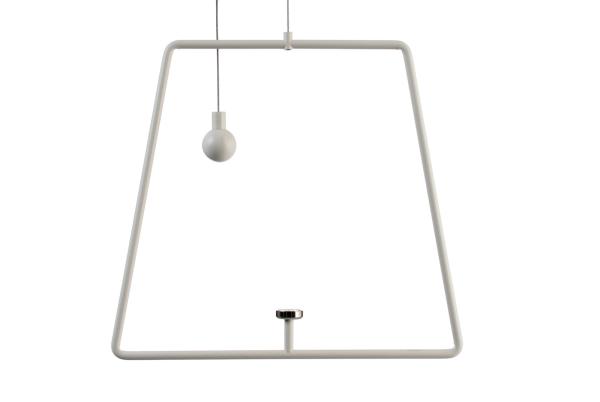 Mechanisches Systemzubehör - Pendel für Magnetleuchte Miram Weiß