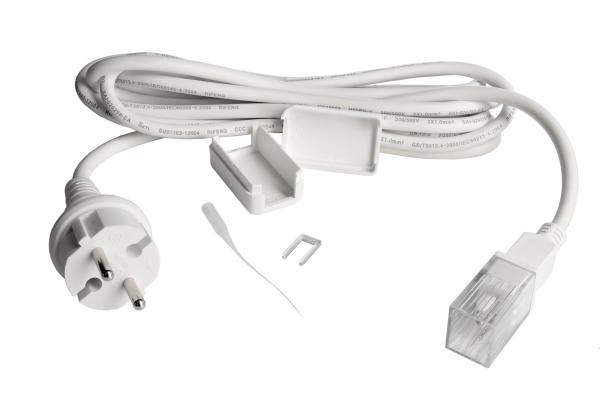 Mechanisches Systemzubehör - Einspeisekabel mit Konturenstecker für 230V LED Stripe