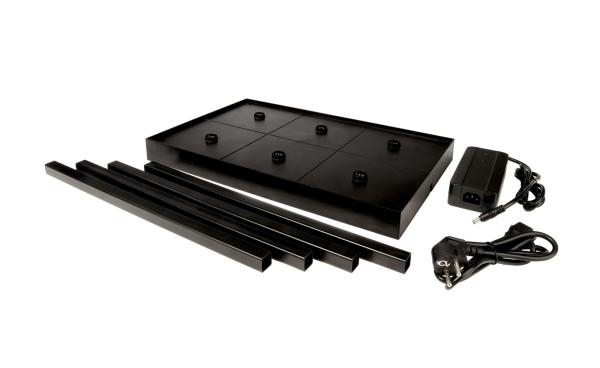 Elektrisches Systemzubehör - 6-fach Ladestation inkl. Netzgerät für Leuchte Canis