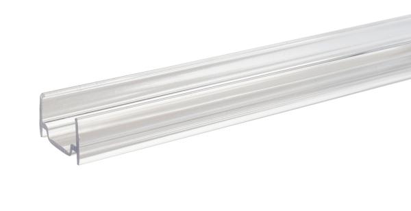 Mechanisches Systemzubehör - Kunststoffprofil 2m für Sauna / Facade Long Run RGB/RGBW Stripe