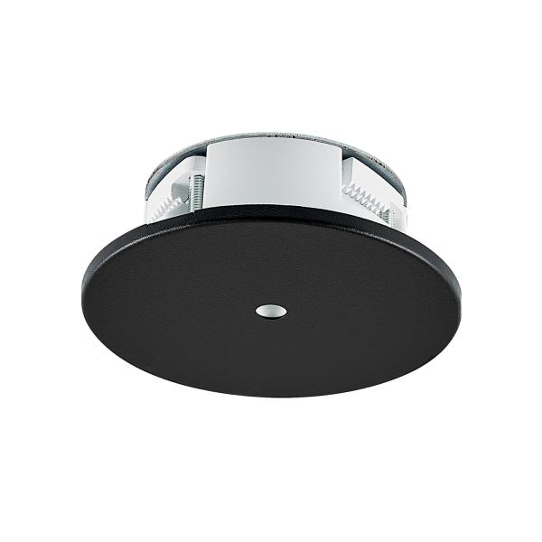 Mechanisches Montagezubehör - 68 mm Deckeneinbauadapter für Pendelleuchten, schwarz