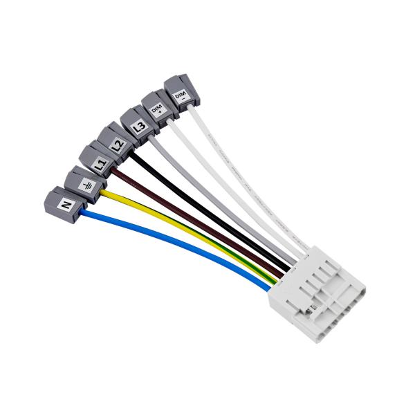 Elektrisches Systemzubehör - Sanotrunk Universal Einspeisestecker DALI verdrahtet WAGO 267-510