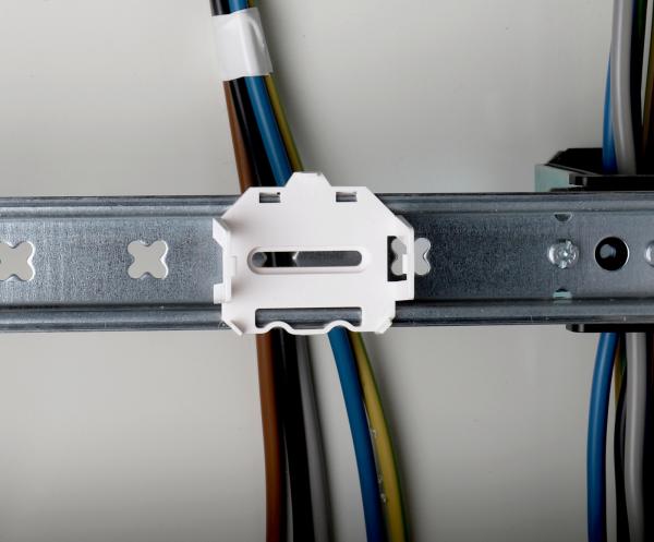 Mechanisches Systemzubehör - Hutschienen-/Montageadapter für Dali Triac-Dimmer