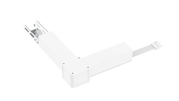 Elektrisches Systemzubehör - Sanotrunk, L-Verbinder rechts 7 Adern, DALI, für Tragschiene