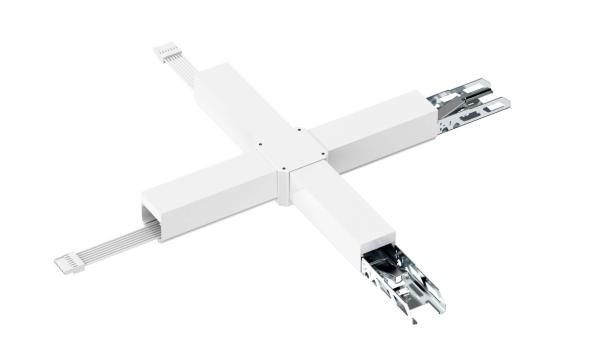 Elektrisches Systemzubehör - Sanotrunk, X-Verbinder gerade 7 Adern, DALI, für Tragschiene