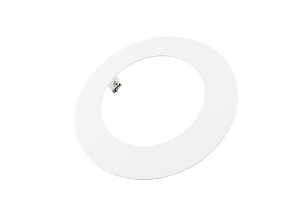 Mechanisches Montagezubehör - Reduzierring rund 210/135 mm, Verkehrsweiß