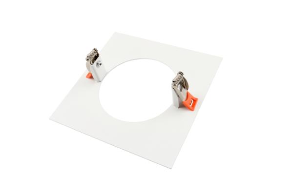 Mechanisches Montagezubehör - Reduzierring eckig 155/95 mm, Verkehrsweiß