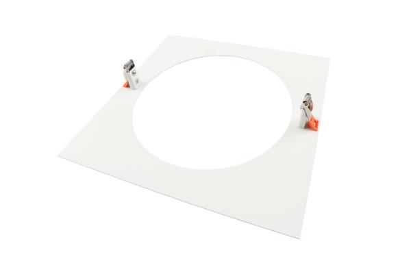 Mechanisches Montagezubehör - Reduzierring eckig 280/210 mm, Verkehrsweiß