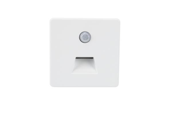 Mechanisches Systemzubehör - Abdeckung Square für Alwaid Pro Motion, dreieck Lichtkegel, Weiß