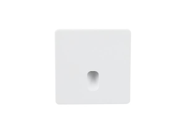 Mechanisches Systemzubehör - Abdeckung Square für Alwaid Pro, schmaler Lichtkegel, Weiß