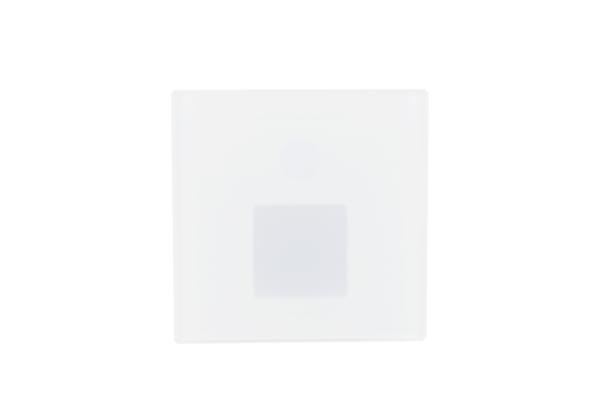 Mechanisches Systemzubehör - Abdeckung Square Glas für Alwaid Pro, viereck Lichtkegel, Weiß