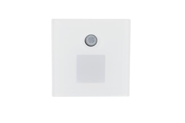 Mechanisches Systemzubehör - Abdeckung Square Glas für Alwaid Pro Motion, viereck Lichtkegel, Weiß