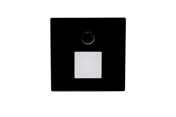 Mechanisches Systemzubehör - Abdeckung Square Glas für Alwaid Pro Motion, viereck Lichtkegel, Schwarz