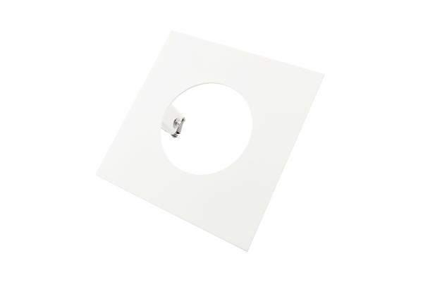 Mechanisches Montagezubehör - Reduzierring eckig 130/70 mm, Signalweiß