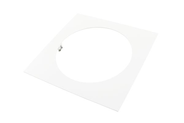 Mechanisches Montagezubehör - Reduzierring eckig 280/210 mm, Signalweiß