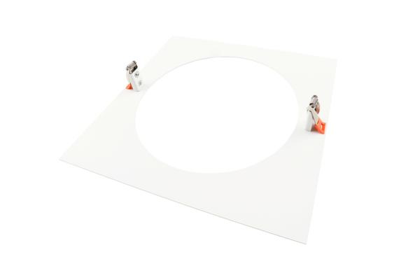 Mechanisches Montagezubehör - Reduzierring eckig 280/210 mm, Signalweiß